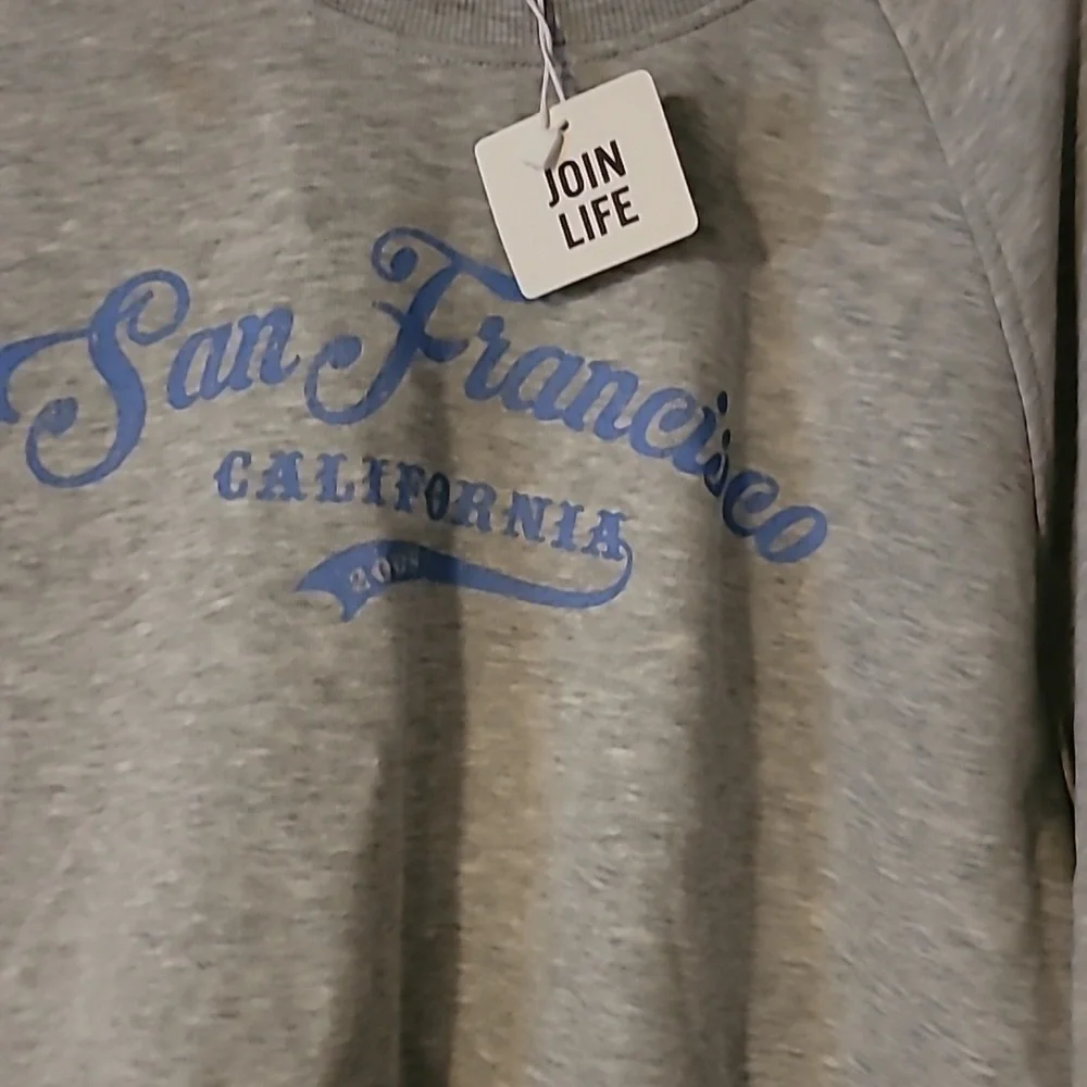 Cropped sweatshirt - Picture 2 of 3